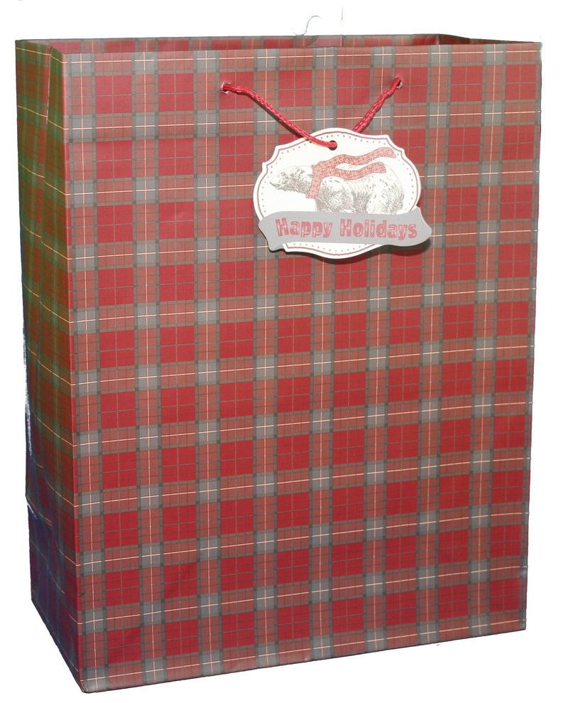 Rustic Christmas Gift Bag - - The Country Christmas Loft