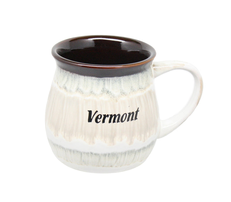 Drip Glaze Two-tone Pot Mug - Earth - The Country Christmas Loft